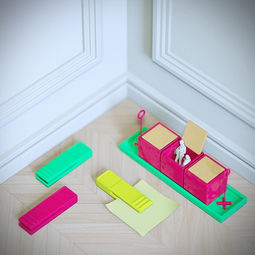 紅配綠辦公用品 色彩搭配的藝術與實用之道